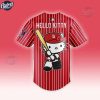 St Louis Cardinals x Hello Kitty Night Red Basebal Jersey 3