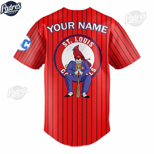 StLouis Cardinals x DC Studios Joker Baseball Jersey 3