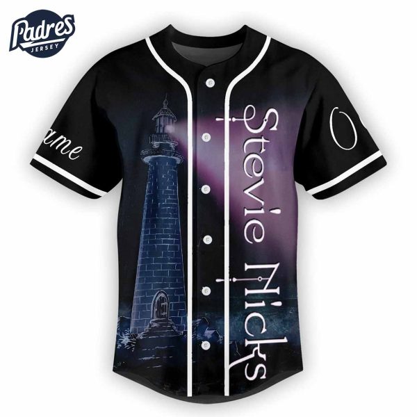 Stevie Nicks The Lighthouse Custom Baseball Jersey 3