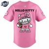 Tampa Bay Buccaneers Hello Kitty Pink NFL Baseball Jersey 3