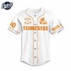 Tennessee Volunteers Born Raised White Baseball Jersey 2