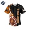 Texas Longhorns Football Custom Baseball Jersey Gifts 3