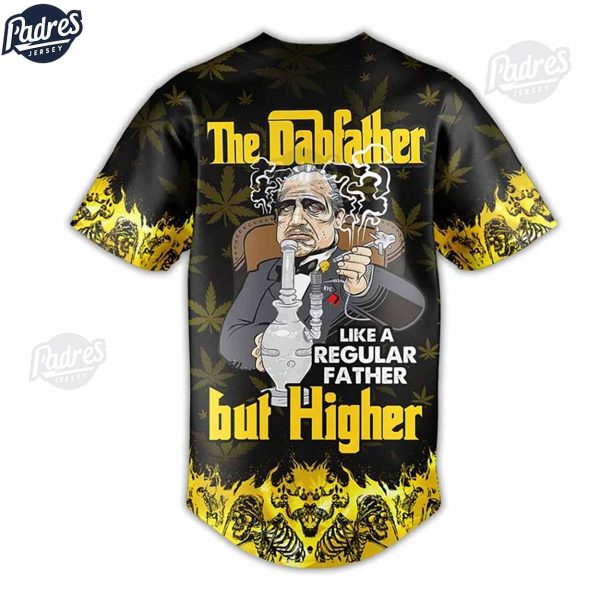 The Dogfather Weed Baseball Jersey Style 3