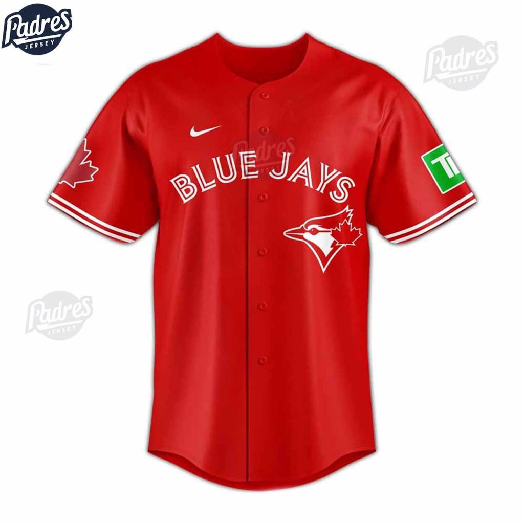 Toronto Blue Jays Canada Day Custom Baseball Jersey