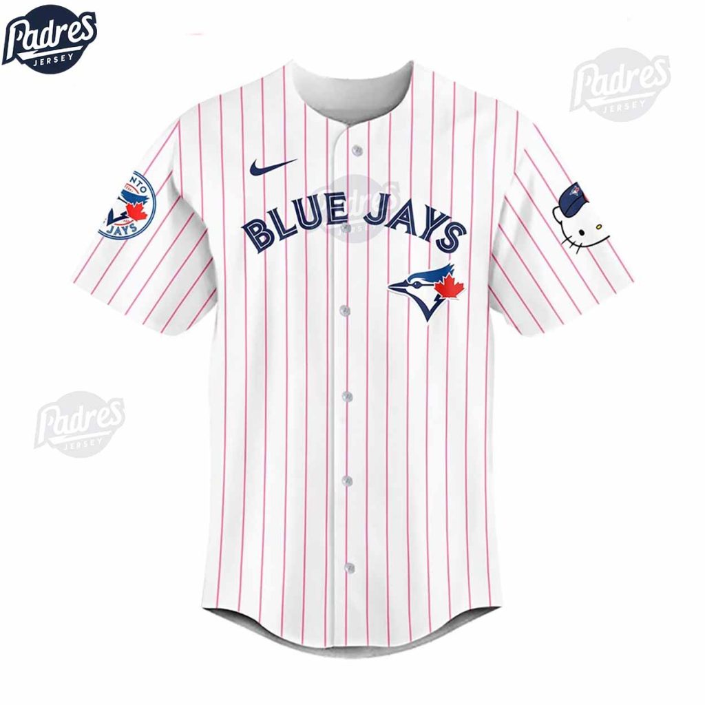 Toronto Blue Jays Hello Kitty Baseball Jersey Unique Design