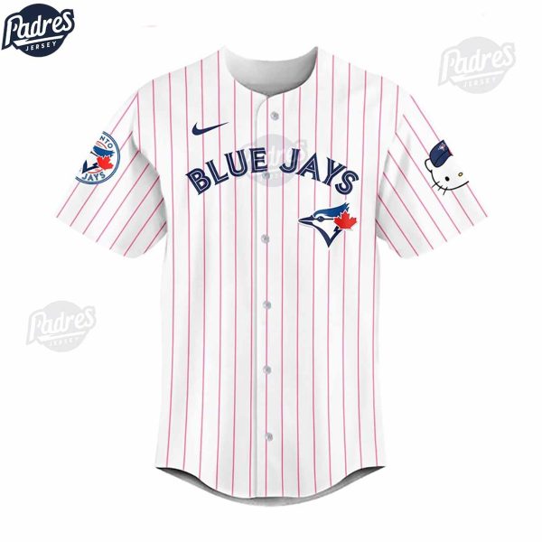 Toronto Blue Jays Hello Kitty Baseball Jersey Unique Design 1