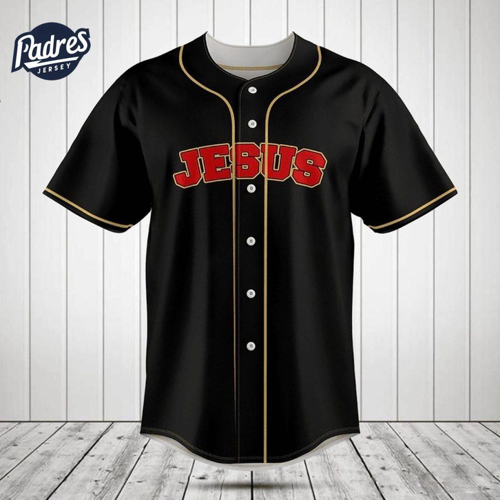 Way Maker Miracle Worker Jesus Baseball Jersey