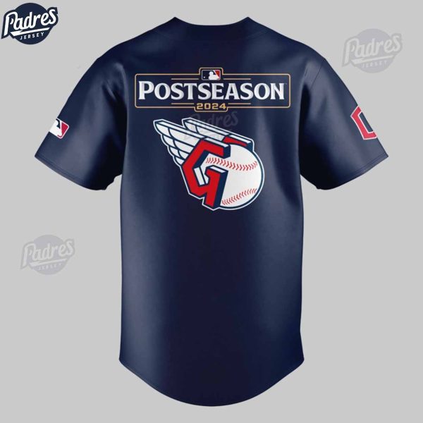 2024 Cleveland Guardians October Ready Postseason Baseball Jersey Style 2