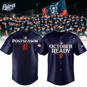 2024 October Ready Detroit Tigers Baseball Jersey Style 1