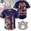 Auburn Tigers Family All In Football Baseball Jersey 1