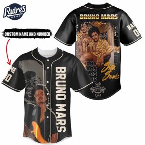 Bruno Mars Silk Sonic Custom Baseball Jersey 1