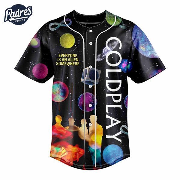 Coldplay Music Of Spheres Baseball Jersey 2