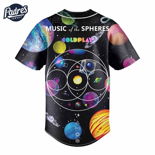 Coldplay Music Of Spheres Baseball Jersey 3