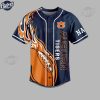 Custom Auburn Tigers War Damn Eagle Football Baseball Jersey 2