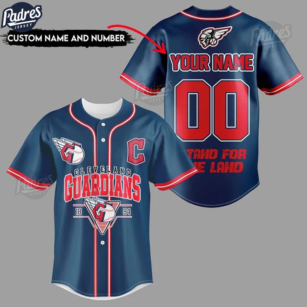 Custom Cleveland Guardians Baseball Team Baseball Jersey