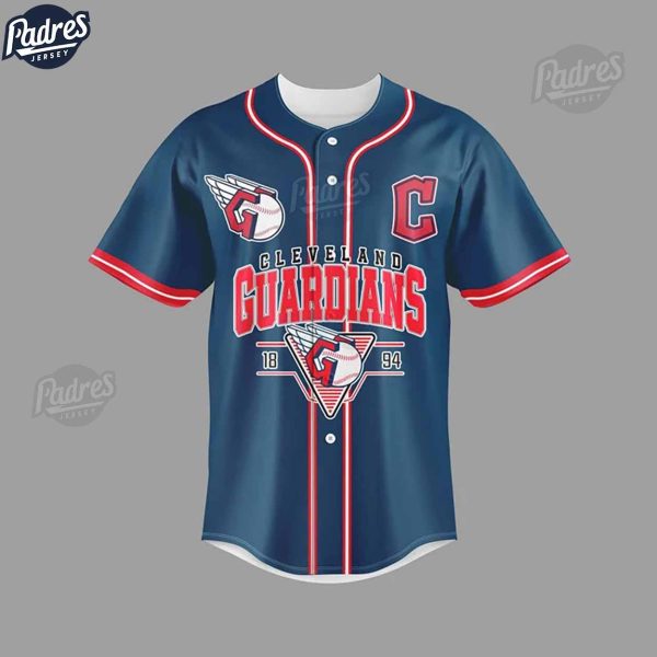 Custom Cleveland Guardians Baseball Team Baseball Jersey 2