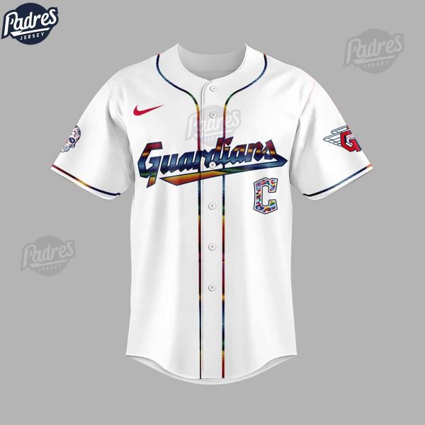 Custom Cleveland Guardians Hispanic Heritage Month Baseball Jersey Style 1