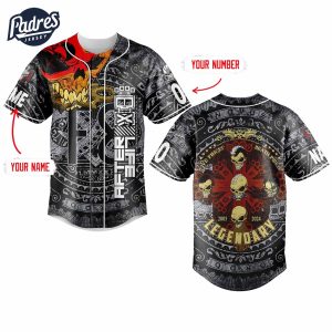 Custom Five Finger Death Punch Baseball Jersey For Men And Women 1