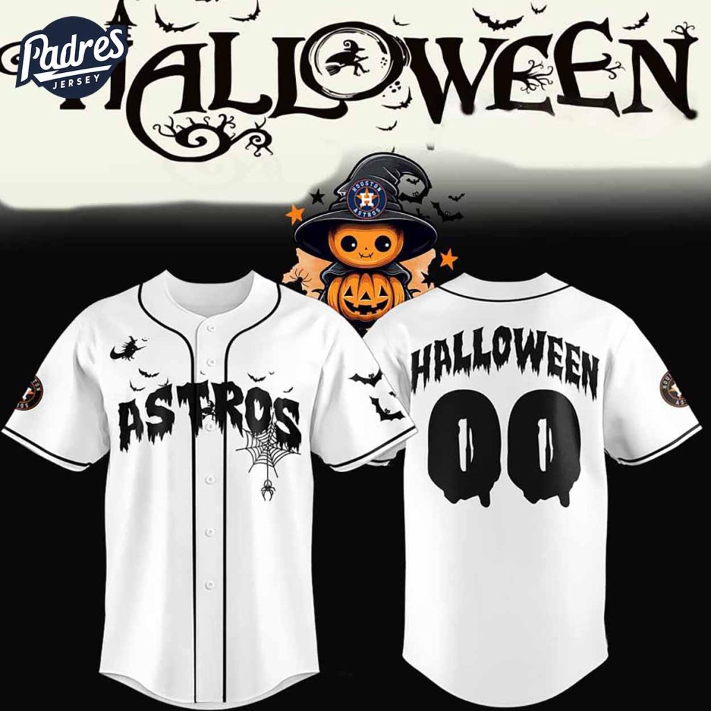 Custom Halloween Houston Astros Baseball Jersey