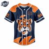 Custom I Am The Crazy Tigers Fan Auburn Tigers Football Baseball Jersey 3