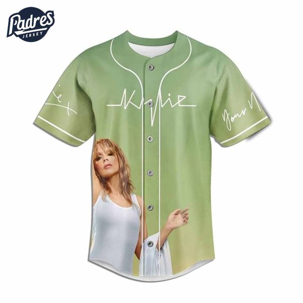 Custom Kylie Minogue Baseball Jersey 2