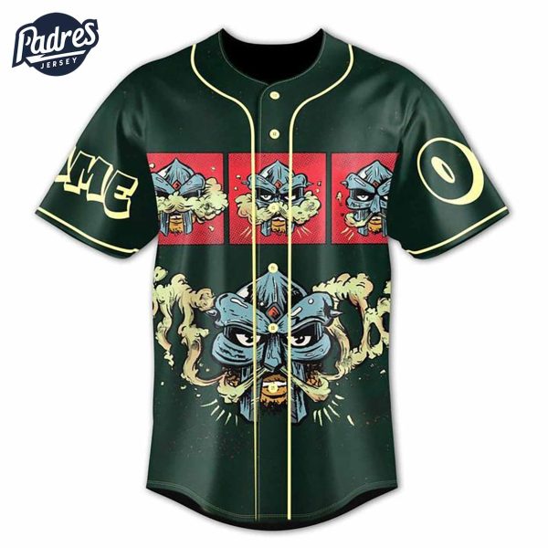 Custom MF Doom Baseball Jersey Trending Music 2