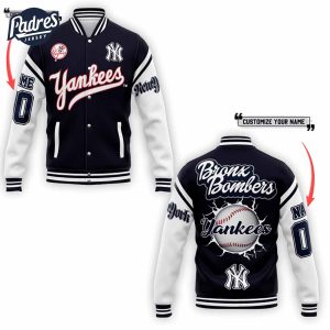 Custom MLB New York Yankees Baseball Jacket 1