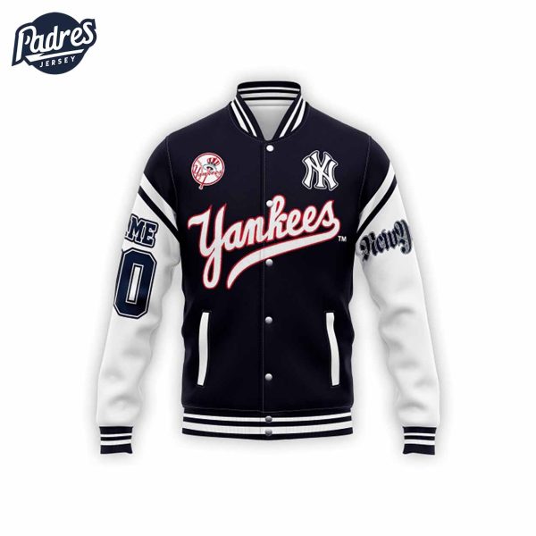 Custom MLB New York Yankees Baseball Jacket 2