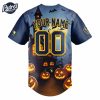 Custom Milwaukee Brewers Halloween Baseball Jersey 3