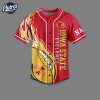 Custom NCAA Iowa State Cyclones Football Baseball Jersey 3