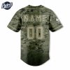 Custom NCAA Notre Dame Fighting Irish Eagle Camo Baseball Jersey 3