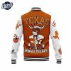 Custom NCAA Texas Longhorns Baseball Jacket 3