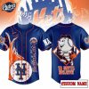 Custom New York Mets Ya Gotta Believe Baseball Jersey 1