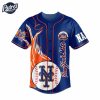 Custom New York Mets Ya Gotta Believe Baseball Jersey 3