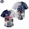 New York Yankees Judge Baseball Jersey Style