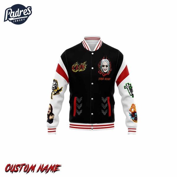 Custom Ozzy Osbourne Baseball Jacket 2