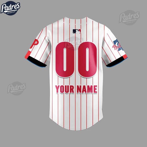 Custom Philadelphia Phillies MLB Baseball Jersey Style 3