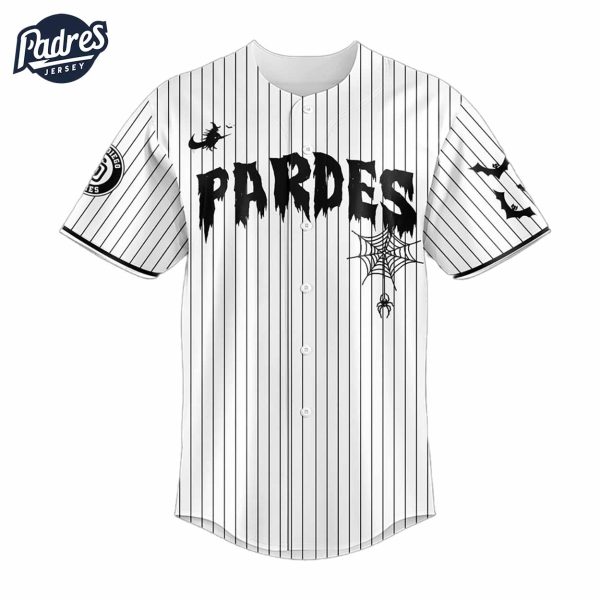 Custom San Diego Padres Happy Halloween Baseball Jersey 2