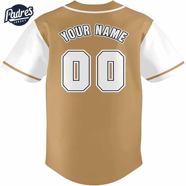 Custom Team Baseball Jerseys Gold Baseball Jersey 2