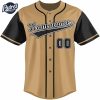 Custom Team Baseball Jerseys Gold Baseball Jersey Style 3