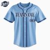 Custom Team Baseball Jerseys Blue Style