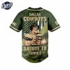 Dallas Cowboys Salute To Service Custom Baseball Jersey 2