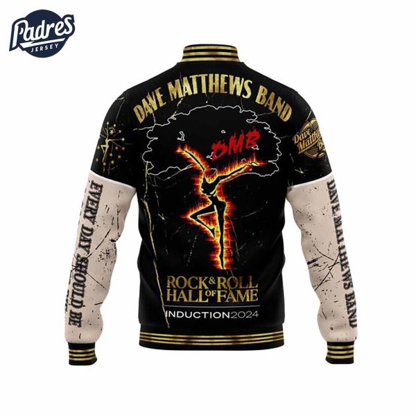 Dave Matthews Band Rock And Roll Hall Of Fame Baseball Jacket 4