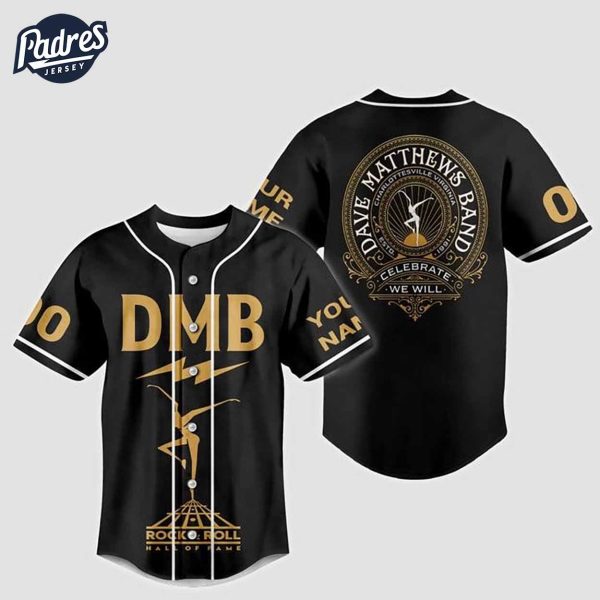 Dave Matthews Band Rock Hall 2024 Custom Baseball Jersey 2