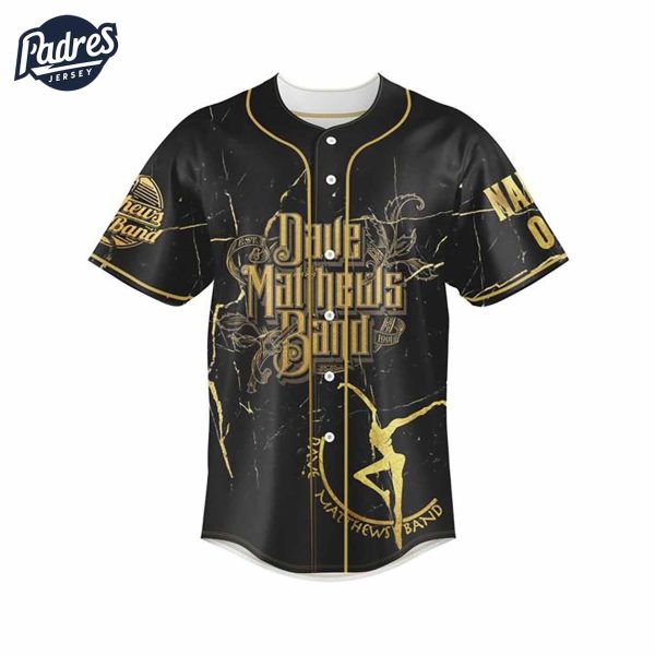 Dave Matthews Rock And Roll Hall Of Fame 2024 Custom Baseball Jersey 2