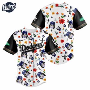 Dia de Los Dodgers Baseball Jersey 2024 1