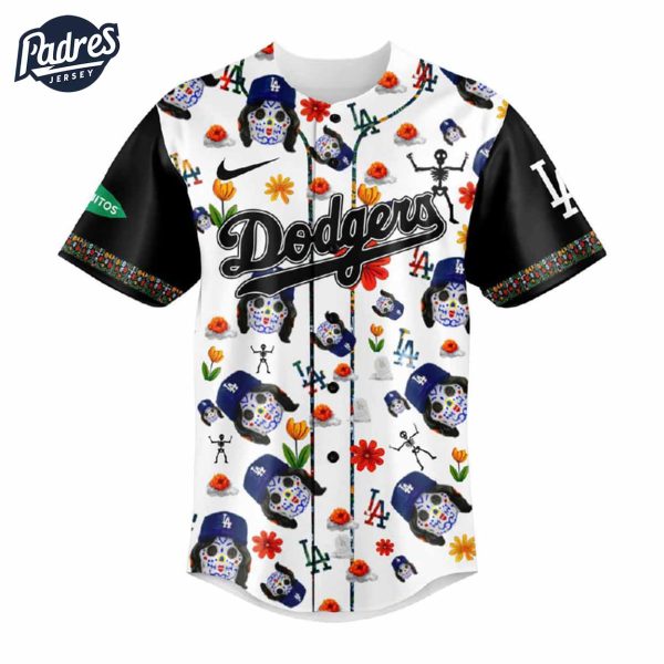 Dia de Los Dodgers Baseball Jersey 2024 2