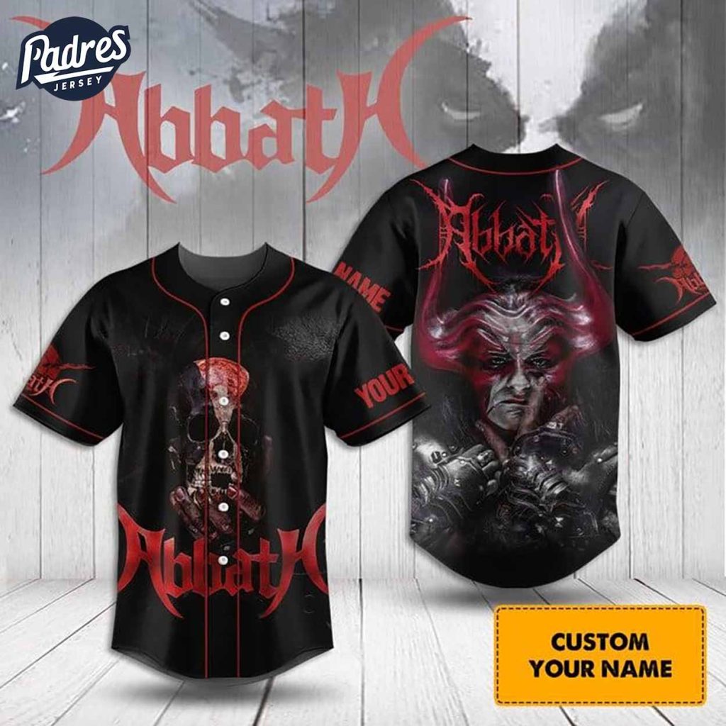 Dread Reaver Album By Abbath Custom Baseball Jersey