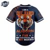 I Am Die Hard Fan Your Approval Is Not Required Auburn Tigers Football Baseball Jersey 3