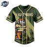 LSU Tigers Salute To The Service Custom Baseball Jersey 2